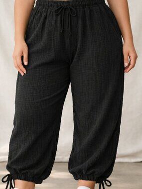 Torrid High Rise Relaxed Gauze Jogger Size 2 (18-20) NWOT Light Weight